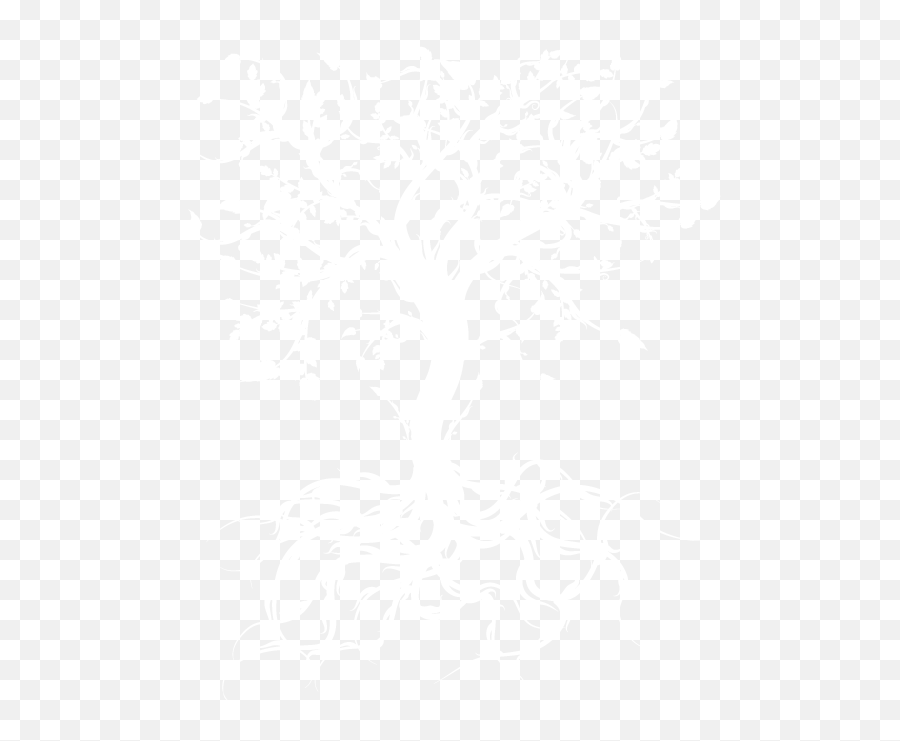 Transparent Png Image - White Tree Black Background,White Tree Png