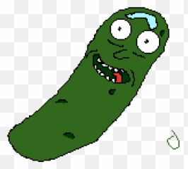 Pixilart - Clip Art Png,Pickle Rick Png