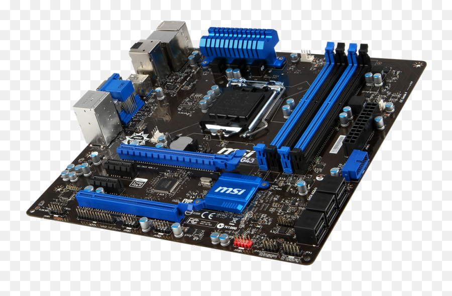 Intel Motherboard Msi H61m - P20 Lga 1150 Lga 1150 Png Msi B85m G43,Intel Png