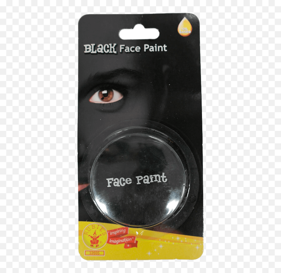 Galet Grimace Noir Rubieu0027s - Rubies Black Face Paint Png,Grimace Png