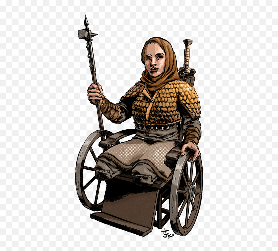 Du0026d Gets A Combat Wheelchair - Dungeons And Dragons Wheelchair Png,Wheel Chair Png