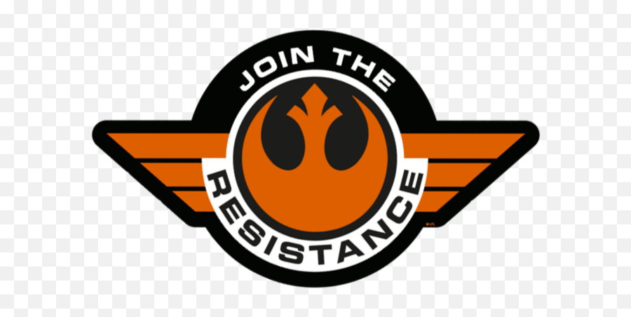 Star Wars Insignia - Star Wars Resistance Sticker Png,Rebel Star Wars Logo