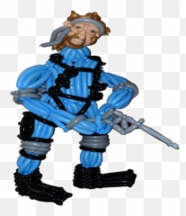 Solid Snake Balloon Spray Team - png