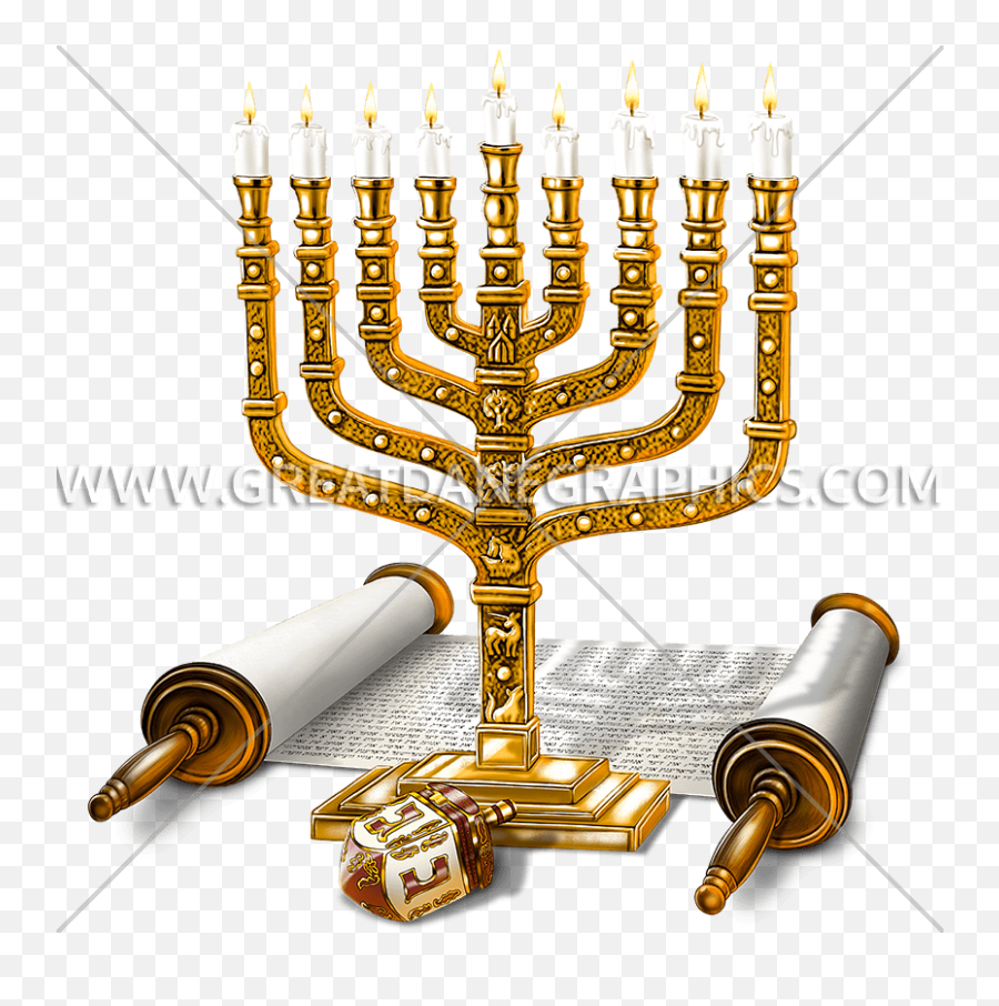 Hanukkah Menorah - Hanukkah Menorah Png,Menorah Png