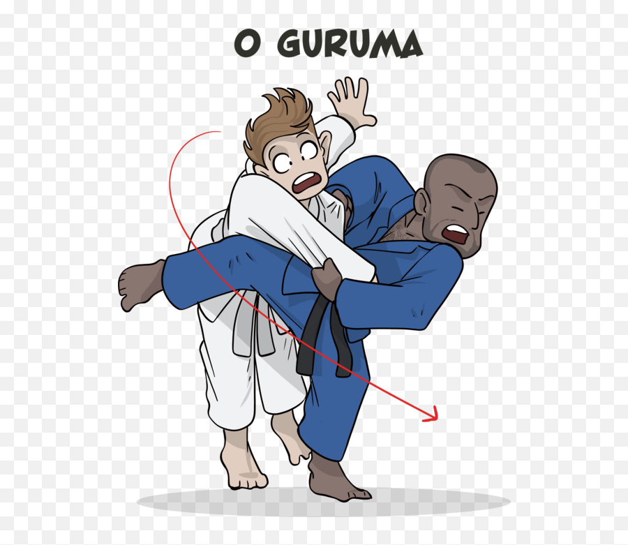 Judo Png - Step By Step Judo Throw 3833860 Vippng Judo Techniq In Animation,Throw Png