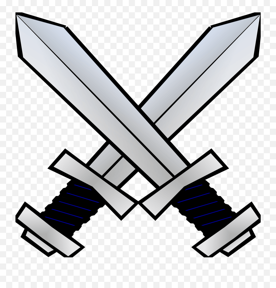 Crossed Swords Clipart - Sword Battle Png,Crossed Swords Png