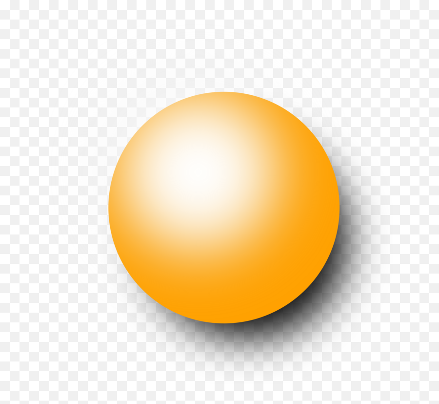 Computer Wallpaper Yellow Sphere Png - Ping Pong Ball Transparent Background,Yellow Dot Png
