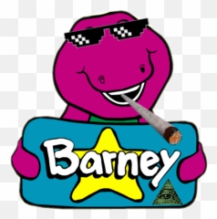 Barney 30th Anniversary Clipart - Barney And Baby Bop Cartoon Png,Barney Png
