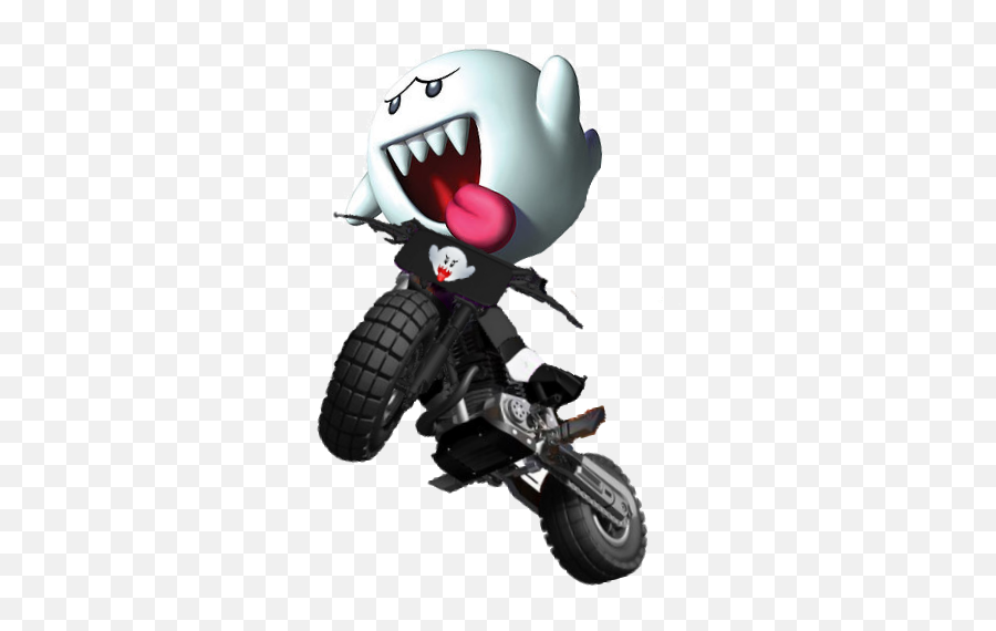 Boo Bike - King Boo Mario Kart Bike Png,King Boo Png
