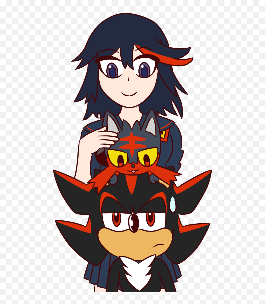 Edge Family Ryuko Shadow Litten By Stocky6493 Nigma Box - Shadow Litten Png,Litten Png