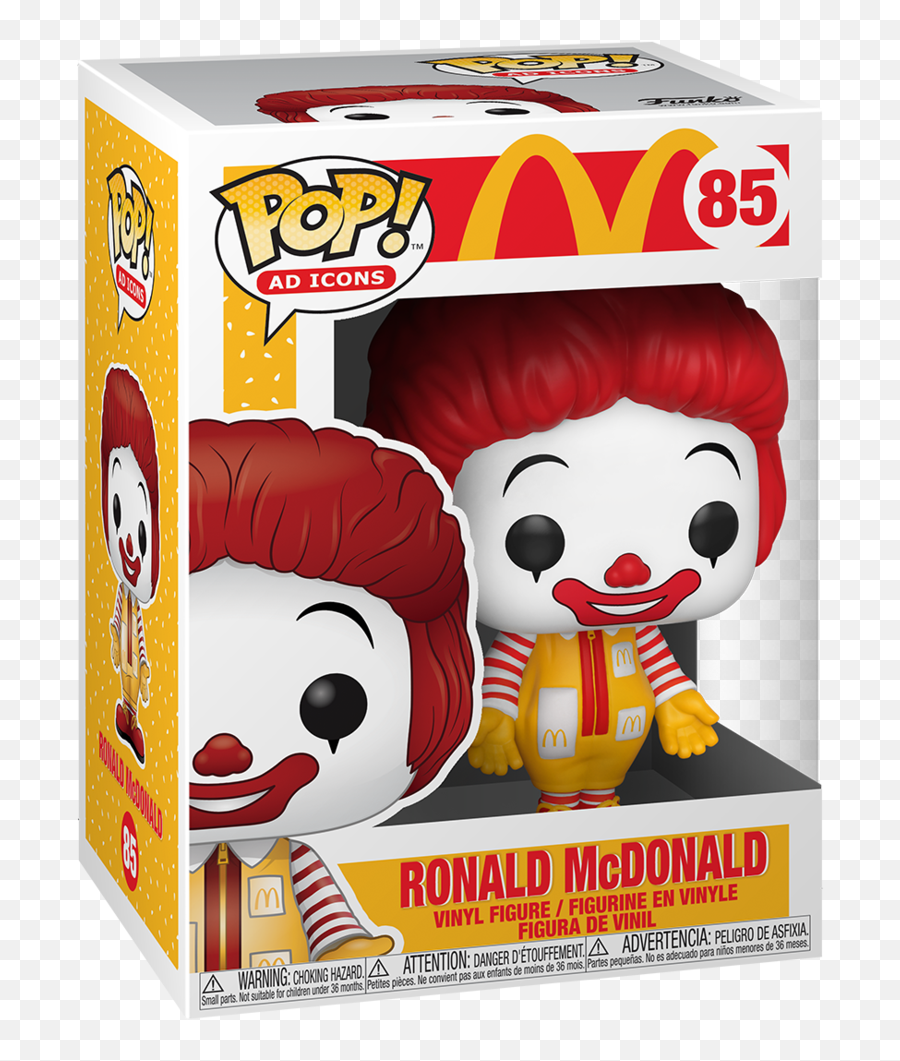 Funko Pop Ad Icons Mcdonaldu0027s - Ronald Mcdonald Mcdo Funko Pop Png,Ronald Mcdonald Transparent
