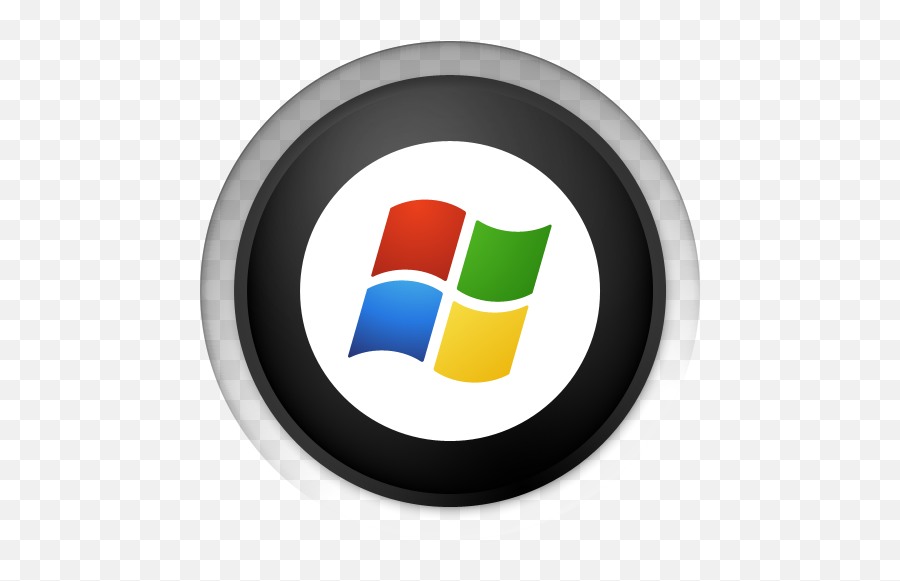 Black Windows Icon Png Ico Or Icns - Hp Scan App,Windows Icon Png