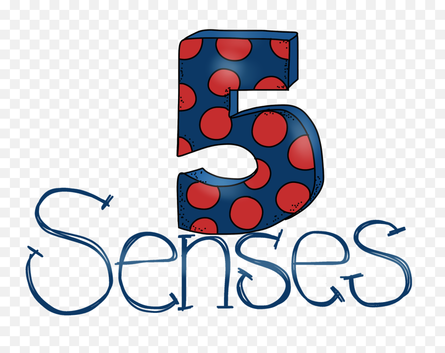 5 Senses Word Clipart - Word Five Senses Clipart Png,5 Senses Icon