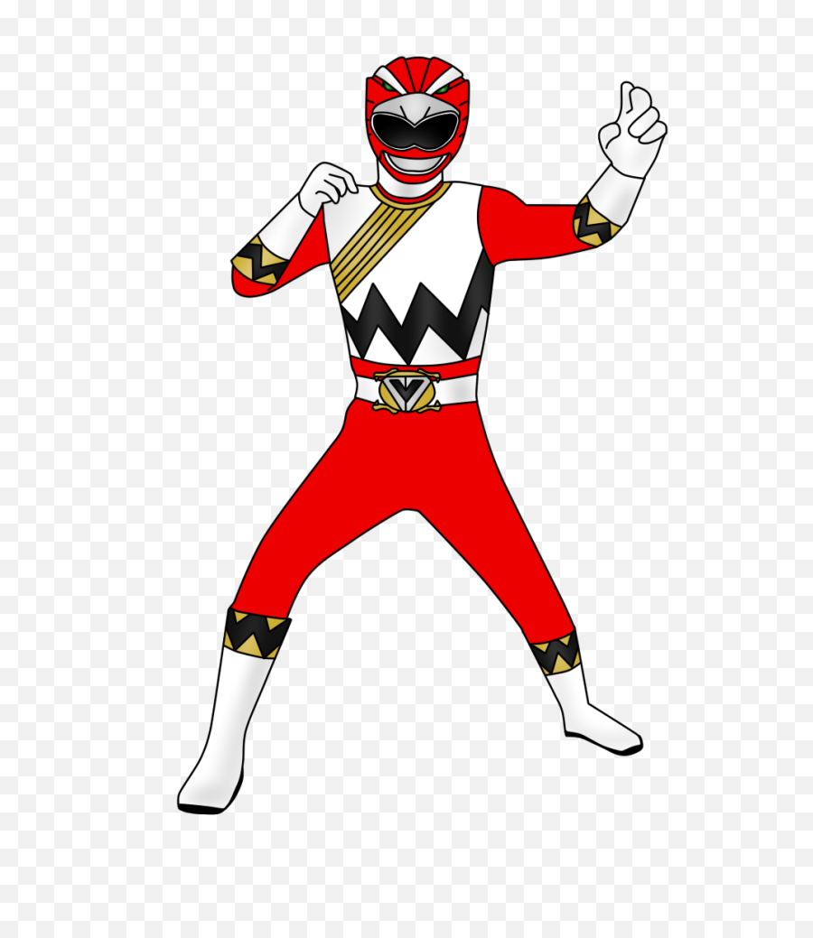 Red Power Ranger Clip Art - Red Power Rangers Cartoon Png,Red Power Ranger Png