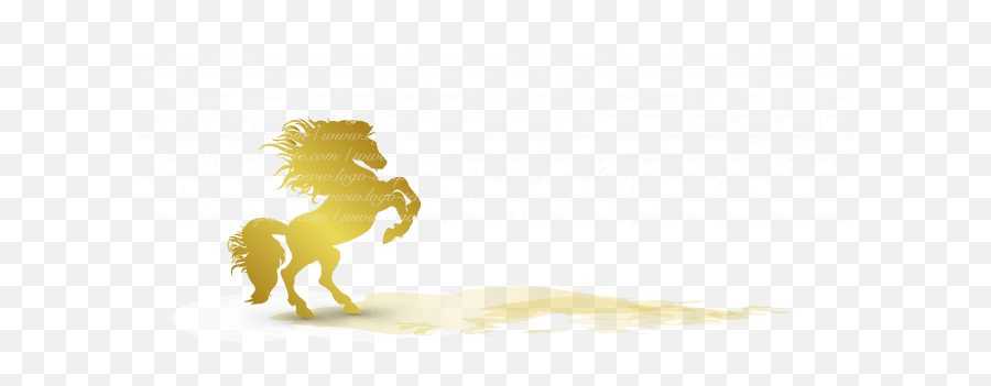 Wild Horse Logo Free With Design Maker - Transparent Gold Horse Png,Horse Logos