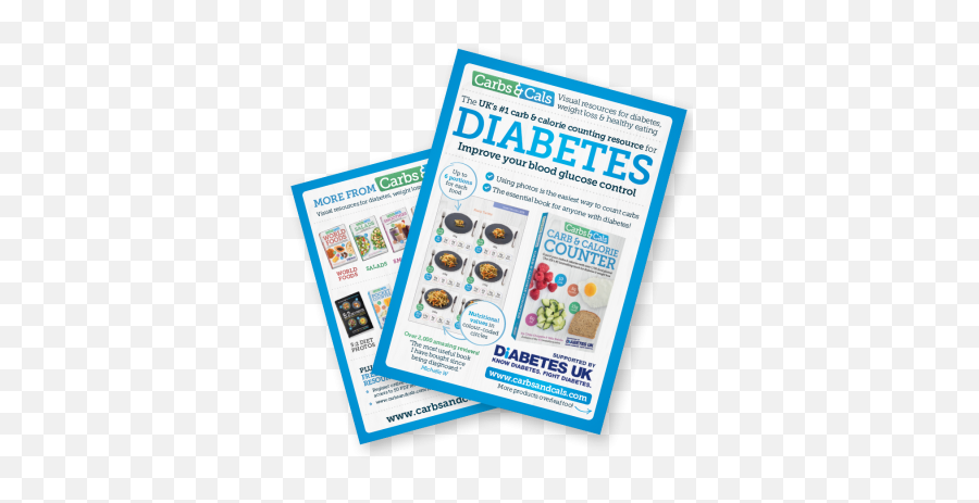 Poster Set - Carbs U0026 Cals Carbohydrates And Diabetes Leaflet Png,Carbs Icon