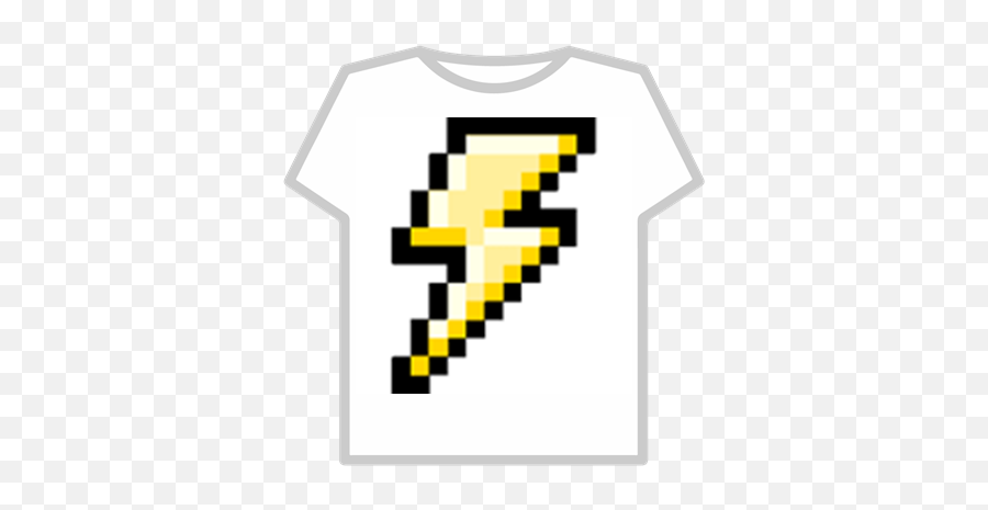 16 - Minecraft Lightning Pixel Art Png,Lightning Bolt Logo