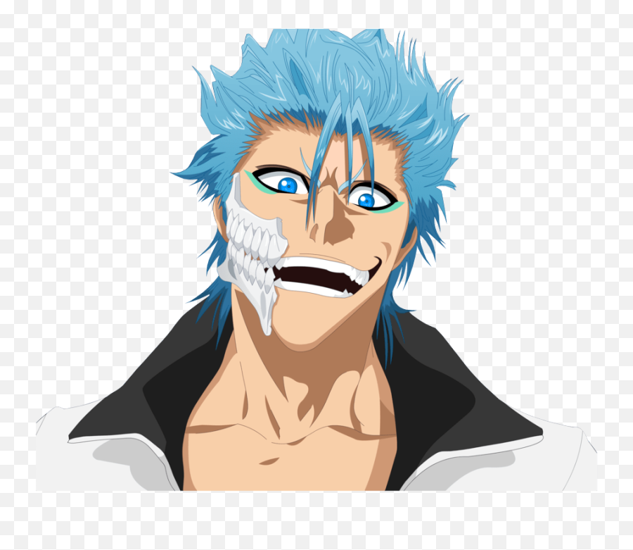 Download Grimmjow Jeagerjaques - Grimmjow Face Png,Grimmjow Jeagerjaques Icon