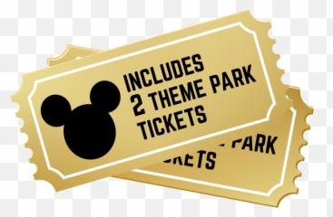 Download 2 Theme Park Tickets Included - Orlando Full Size Clip Art Png,Orlando Png
