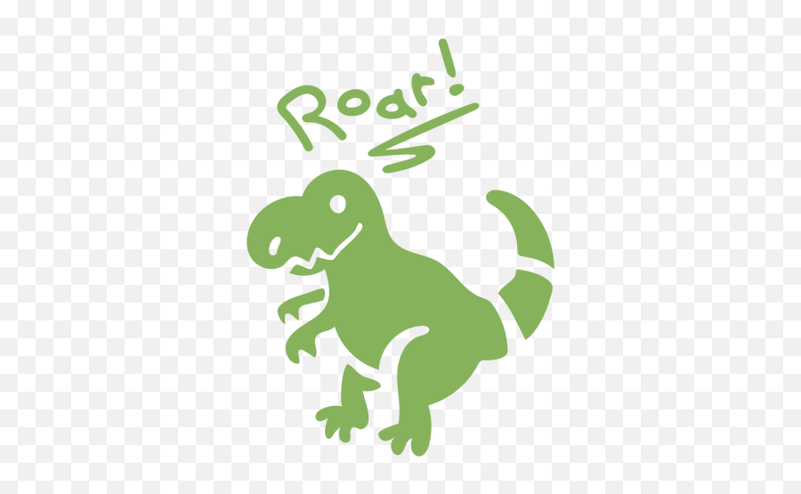 Roar T Rex Dinosaur Flat Transparent Png U0026 Svg Vector - Roar Dinossauro Png,Rex Icon