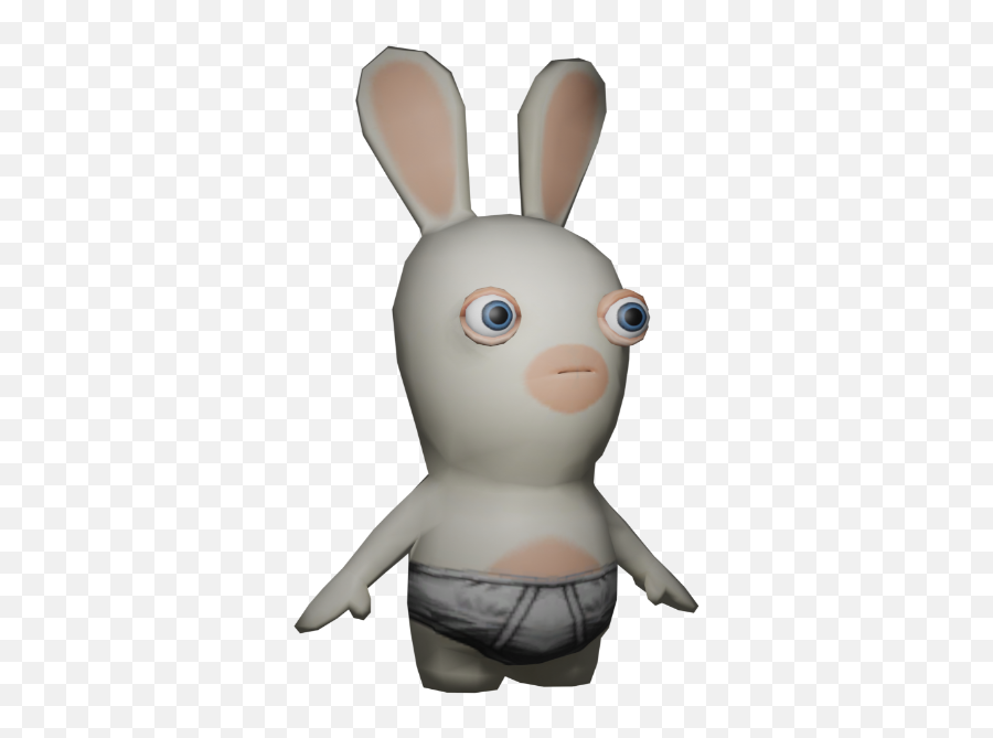 Wii - Raving Rabbids Travel In Time Rabbid The Models Fictional Character Png,Uno Icon