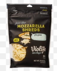Vegan Mozzarella Shreds Hungryroot - Violife png