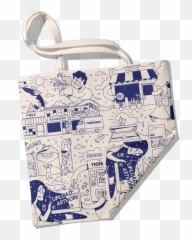 Customised Tissue Paper Printing - Tote Bag png