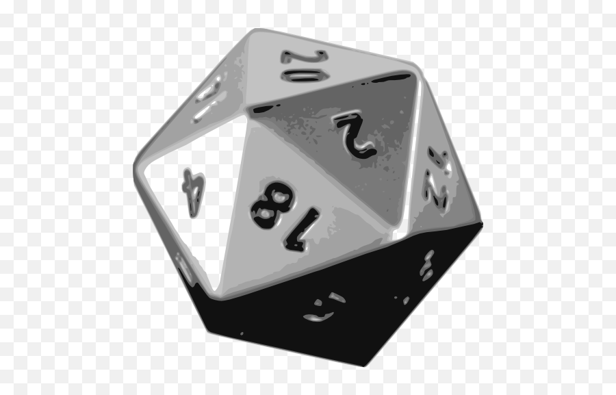 D20 Clipart - Transparent Dungeons And Dragons Dice Png,D20 Png