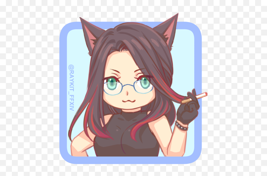 Ffxiv Fanart Twitter - Fictional Character Png,Rdm Icon Ffxiv