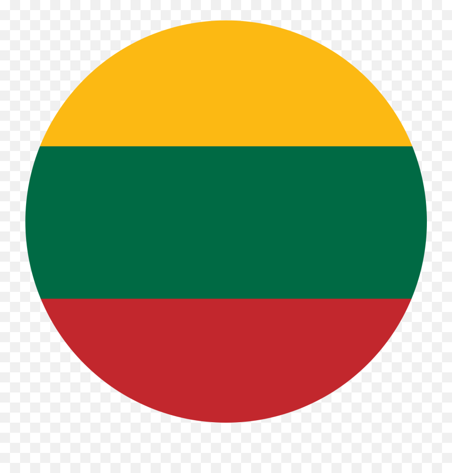 Lithuania Flag Emoji U2013 Flags Web - Lithuania Flag Round Icon Png,Instagram Flag Icon