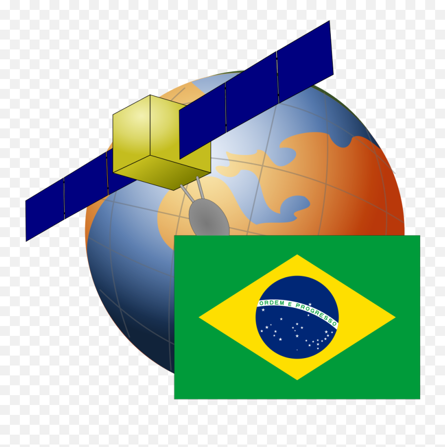 Filebrazil - Satellitesvg Wikimedia Commons Latin American Latin Flag Png,Brazil Flag Icon