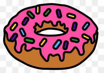 National Doughnut Day Cafe Clip Art - Transparent Logo Simpsons Donut png