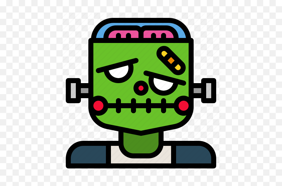 Evil Frankenstein Horror Monster Scary Icon - Download On Dot Png,Frankenstein Icon