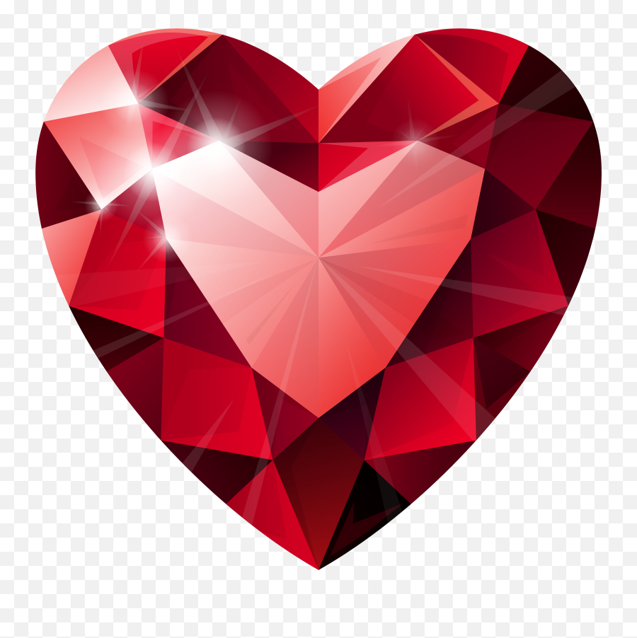 Diamond Heart Svg Transparent Png Files