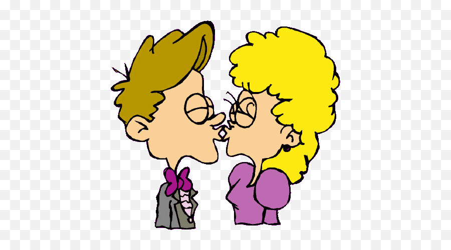 Free Cartoon Kissing Couple Download Png Kiss Icon