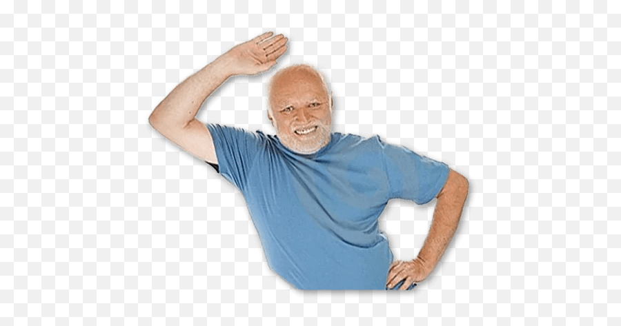 Harold Stock Photo Transparent Png - Hide The Pain Stickers,Harold Png