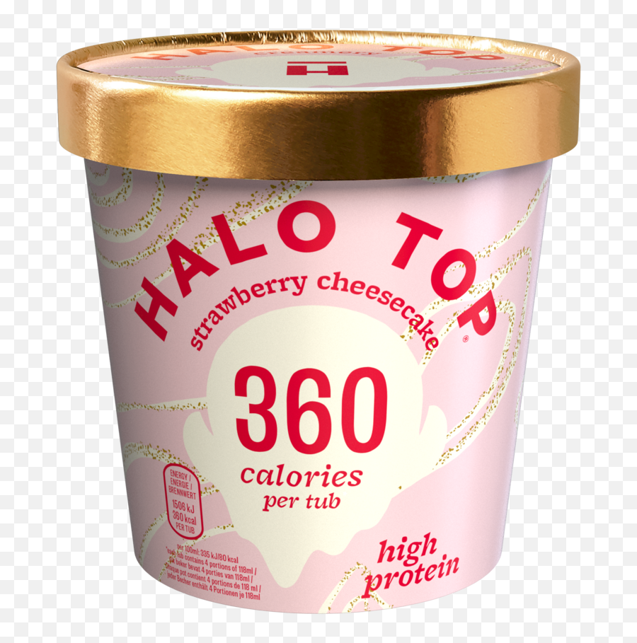 Flavours U2014 Halo Top Uk - Halo Top Strawberry Cheesecake Png,Ice Cream Png Transparent