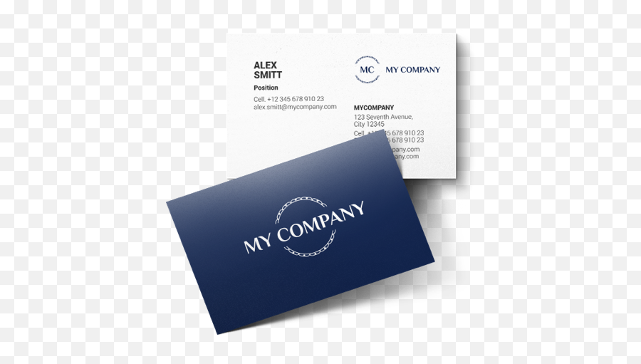 Professional Online Business Card Maker - Tarjetas De Presentacion Empresa Png,Business Cards Png
