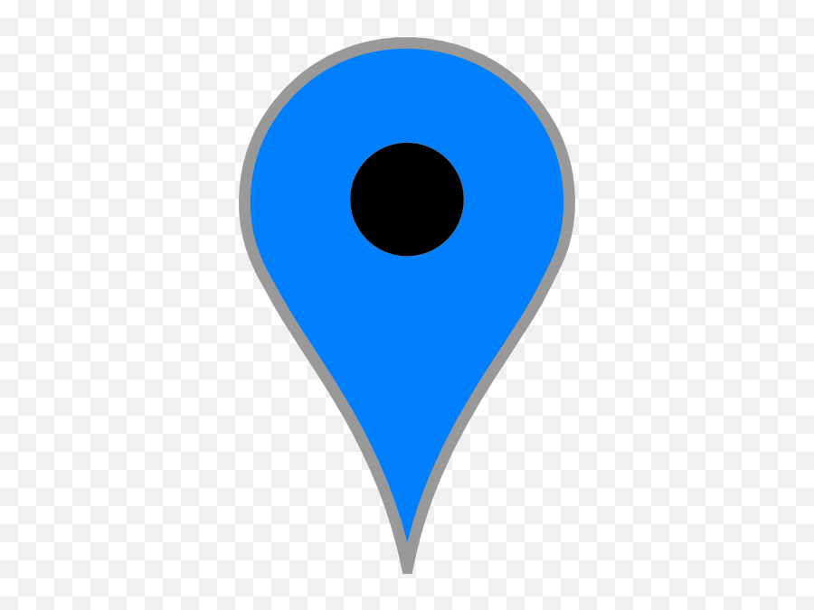 Google Maps Gris Clip Art - Vector Clip Art Blue Google Maps Marker Png,Maps Png