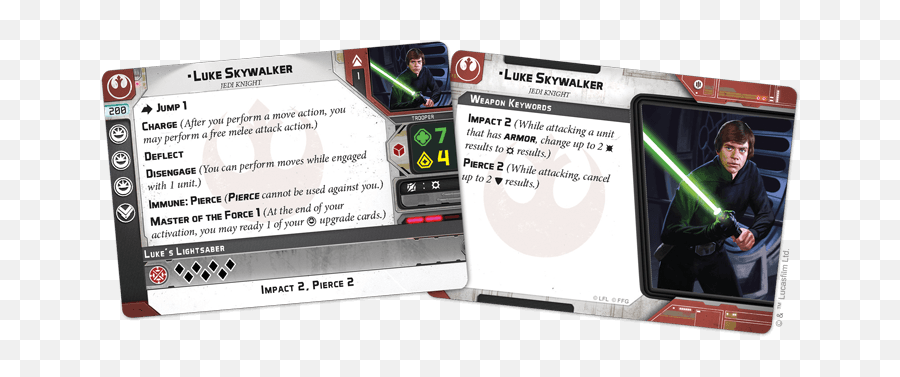 Operative Luke Unit Guide - The Fifth Trooper Star Wars Legion Luke Skywalker Operative Commaned Cards Png,Luke Skywalker Png