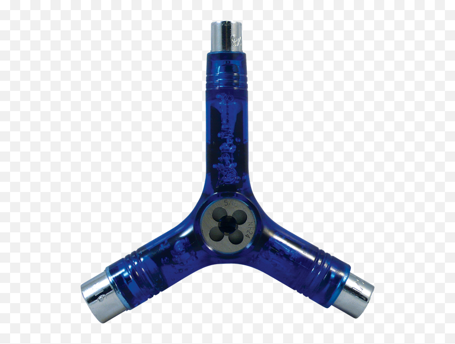 Pig - Skate Tool Blu Transparent Trisocket Threader Skateboard Tool Starfish Png,Pig Transparent