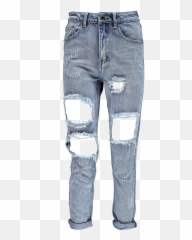 Jeans Clipart Denim - Ripped Jeans Transparent Background Png,Ripped Jeans Png
