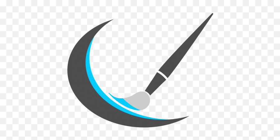 Paint Brush Clipart Logo - Art Brush Logo Png,Paint Brush Logo