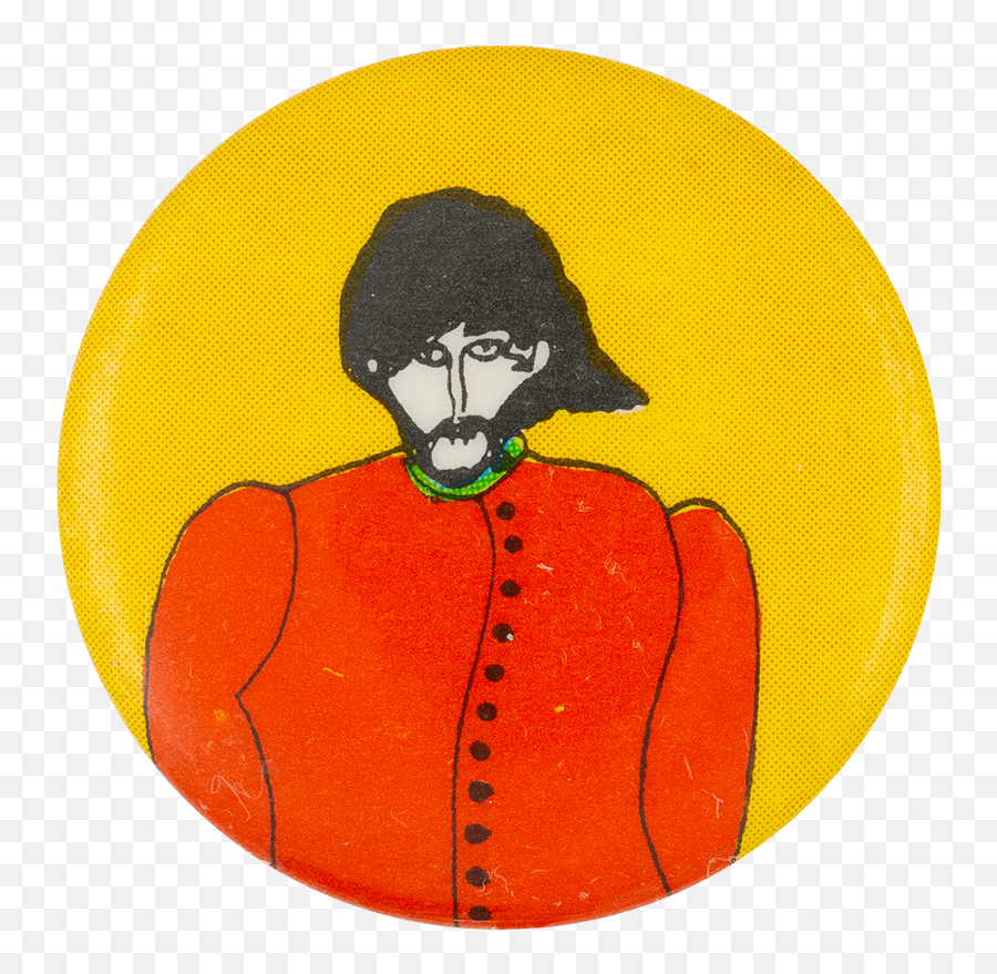 George Harrison Yellow Submarine Busy Beaver Button Museum - Cartoon George Harrison Yellow Submarine Png,Sub Button Png