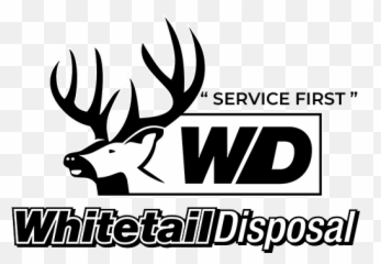 Whitetail Disposal Waste Management Company Montgomery Pa - Whitetail Disposal Logo Png,Deer Head Logo