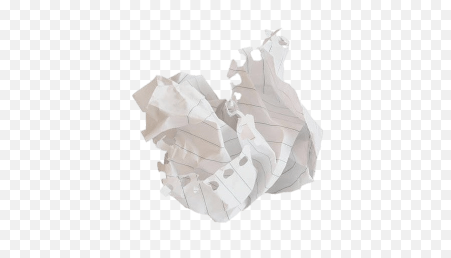 Crumpled Paper Ball Transparent Png - Transparent Background Crumpled Paper Png,Crumpled Paper Png