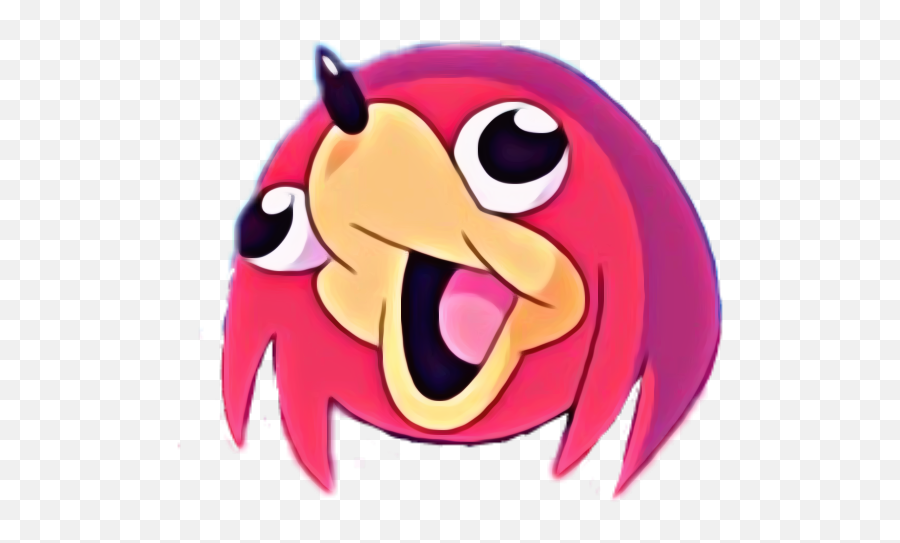 Uganda Knuckles Face Transparent U0026 Png Clipart Free Download - Uganda Knuckles Emoji Png,And Knuckles Transparent