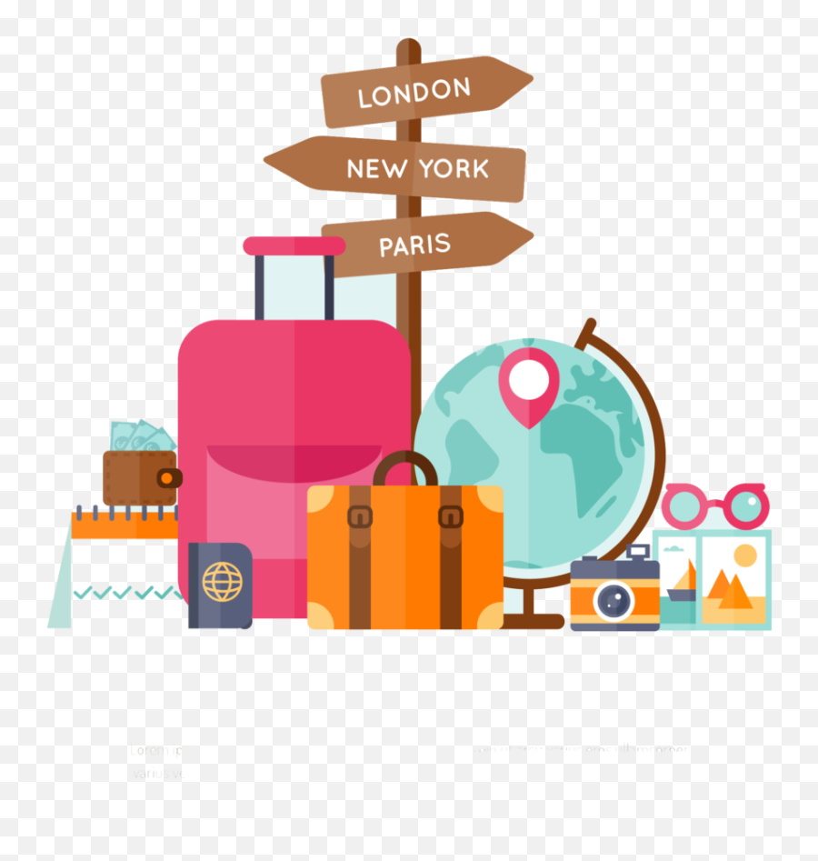 World Travel Clipart Png - Travel The World Png,World Clipart Png