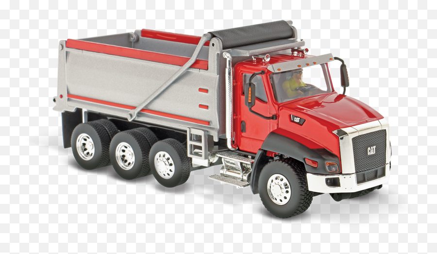 150 Cat Ct660 Dump Truck Red - Ct660 Cat Dump Truck Png,Dump Truck Png