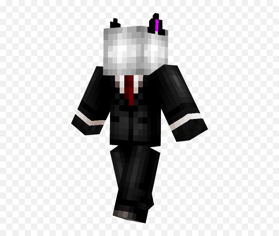 Download Hd Cat Ear Help - Minecraft Skin With Ears Minecraft Guardian In Suit Skin Png,Cat Ears Transparent